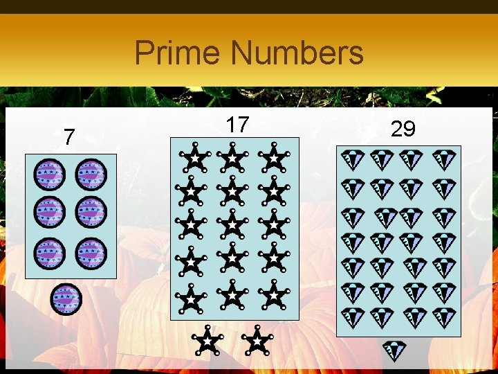 Prime Numbers 7 17 29 
