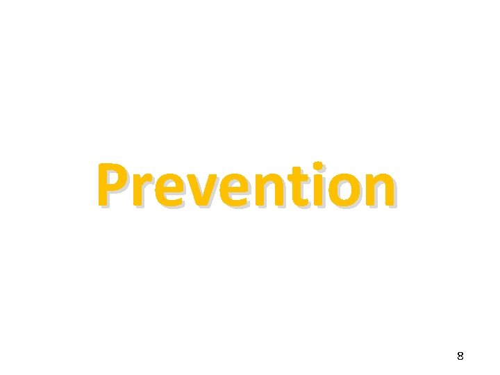 Prevention 8 