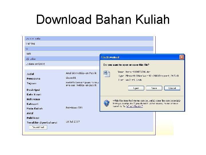 Download Bahan Kuliah 