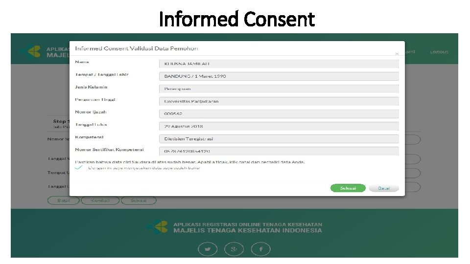 Informed Consent 