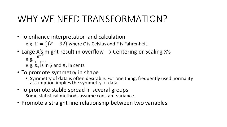 WHY WE NEED TRANSFORMATION? • 