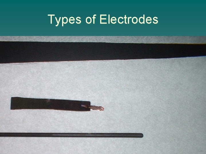 Types of Electrodes 
