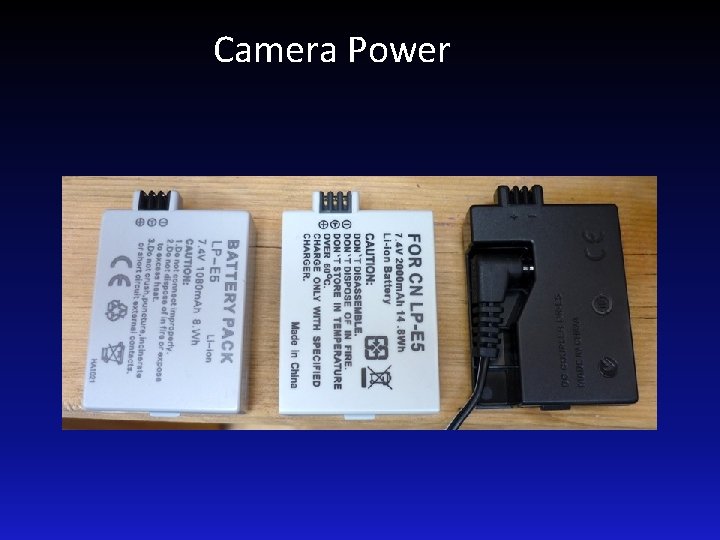 Camera Power 
