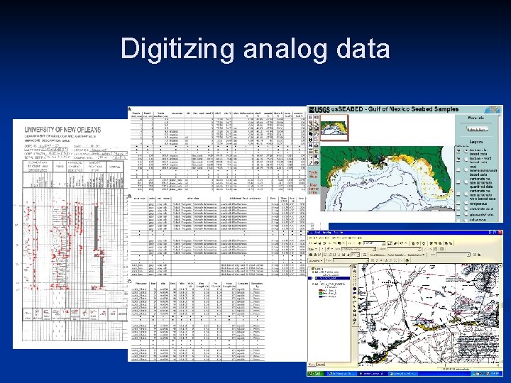 Digitizing analog data 