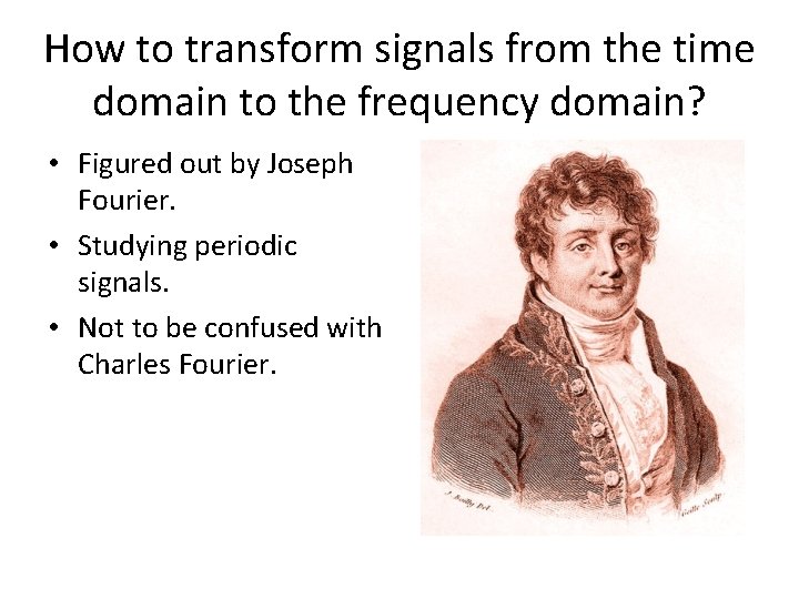 How to transform signals from the time domain to the frequency domain? • Figured