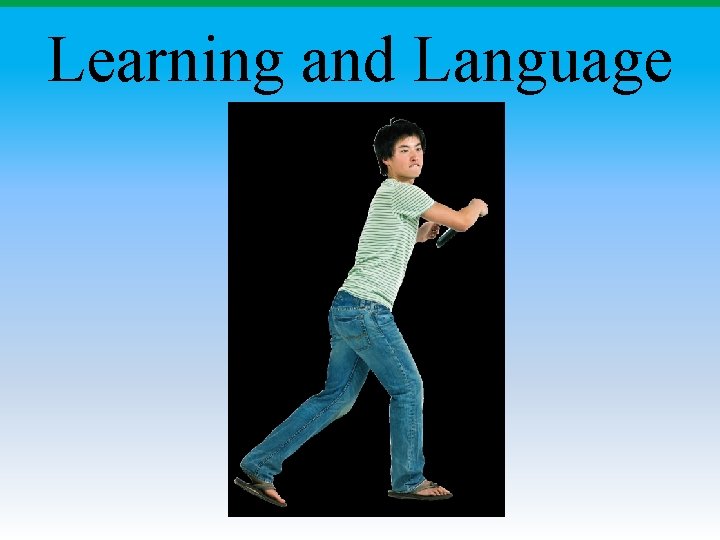 Learning and Language 