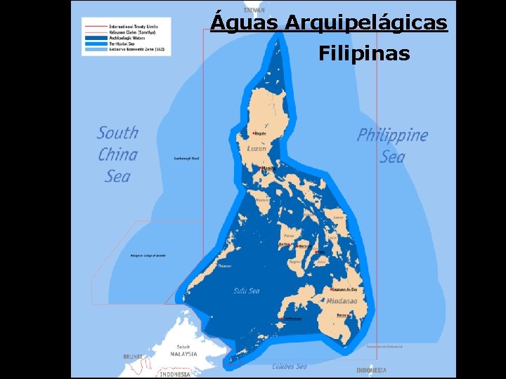 Águas Arquipelágicas Direito do Mar Filipinas Águas Arquipelágicas 