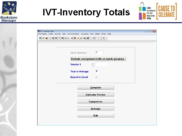 IVT-Inventory Totals 