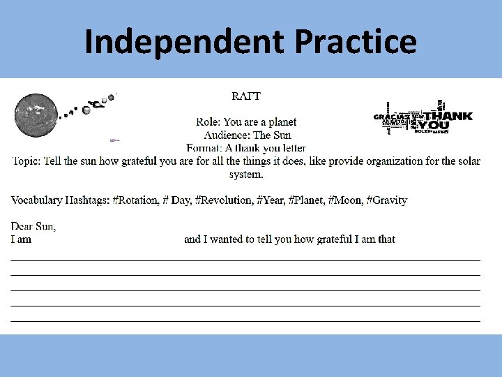 Independent Practice 