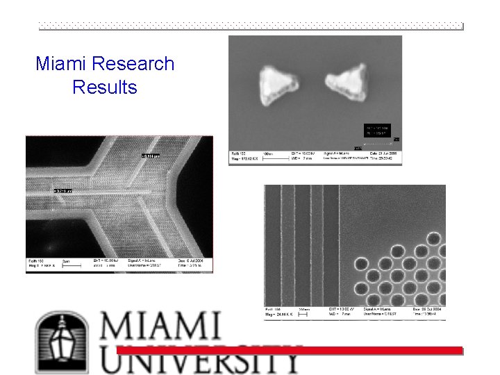 Miami Research Results 