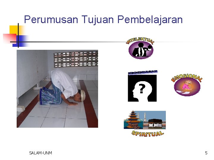 Perumusan Tujuan Pembelajaran SALAM-UNM 5 