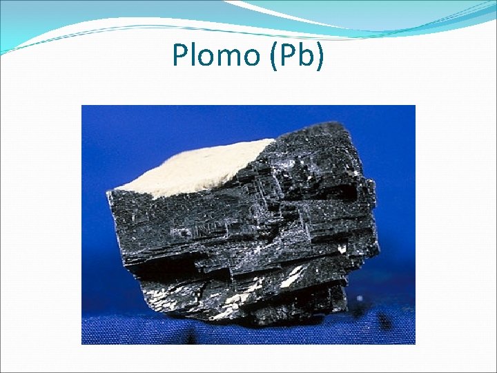 Plomo (Pb) 