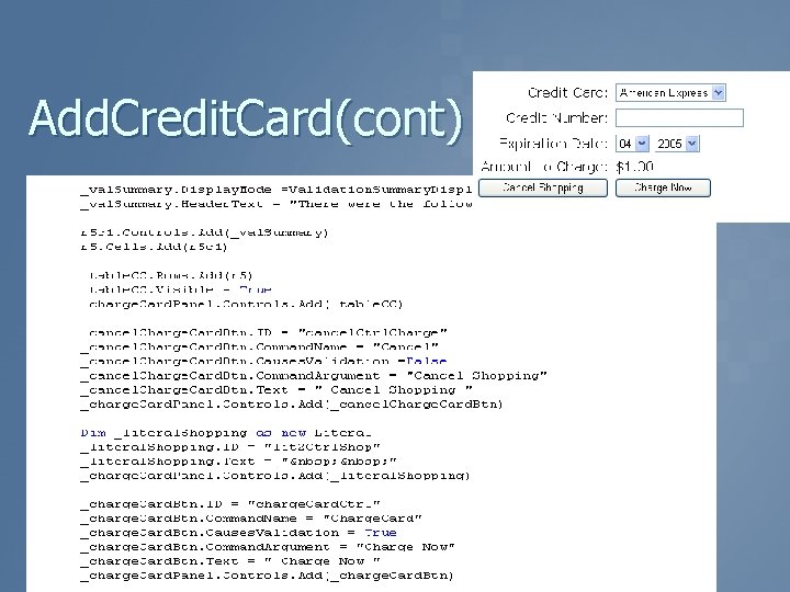 Add. Credit. Card(cont) 