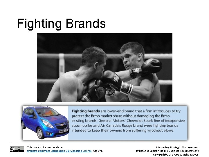 Fighting Brands This work is licensed under a Creative Commons Attribution 3. 0 Unported