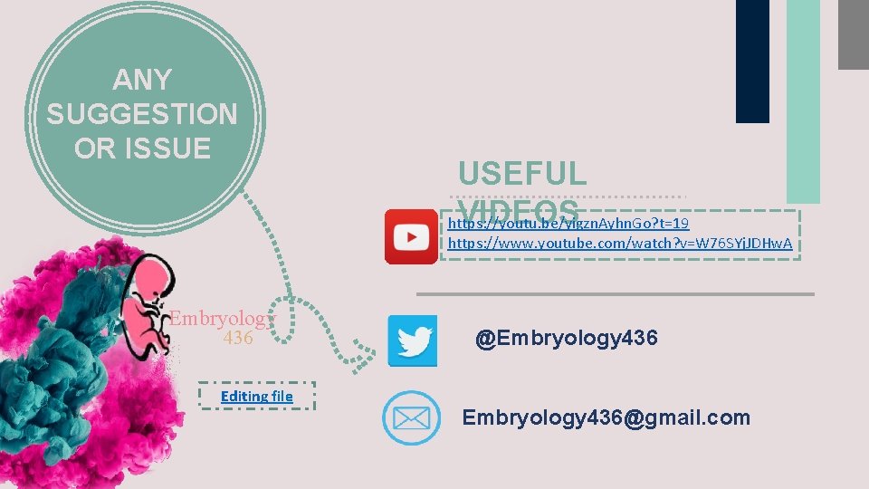 ANY SUGGESTION OR ISSUE USEFUL VIDEOS https: //youtu. be/yigzn. Ayhn. Go? t=19 https: //www.