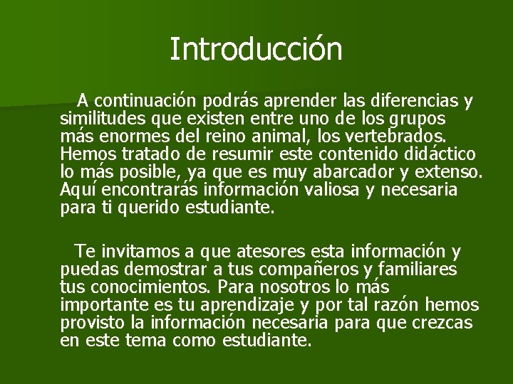 Introducción A continuación podrás aprender las diferencias y similitudes que existen entre uno de