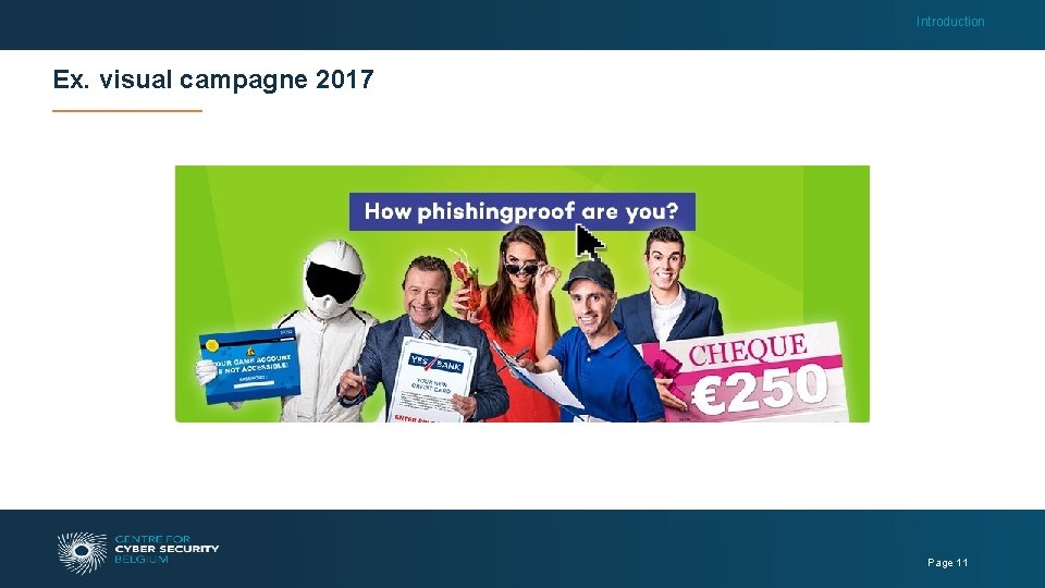 Introduction Ex. visual campagne 2017 Page 11 