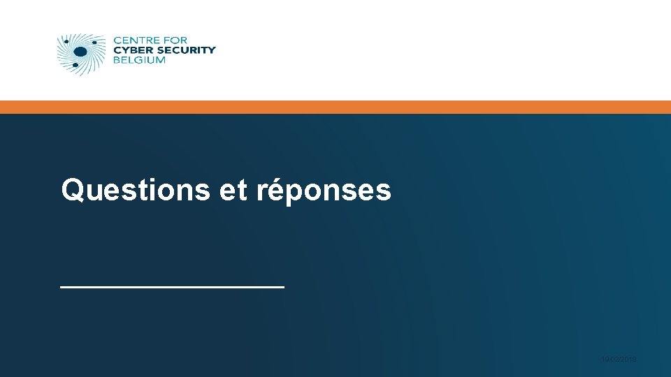 Questions et réponses 19/02/2018 