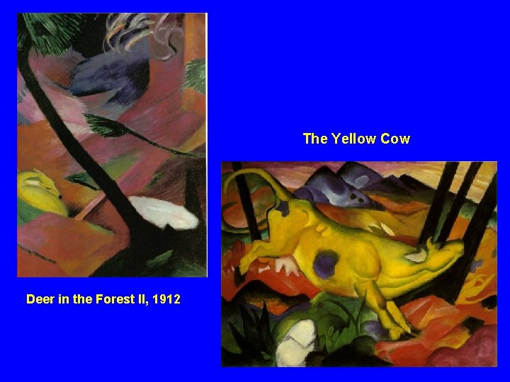 The Yellow Cow Deer in the Forest II, 1912 