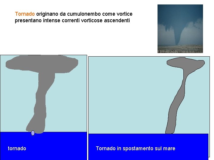 Tornado originano da cumulonembo come vortice presentano intense correnti vorticose ascendenti tornado Tornado in