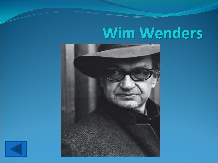 Wim Wenders 