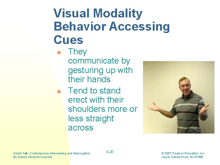 Behavioral Interviewing Techniques Chapter 6 Smart Talk Contemporary