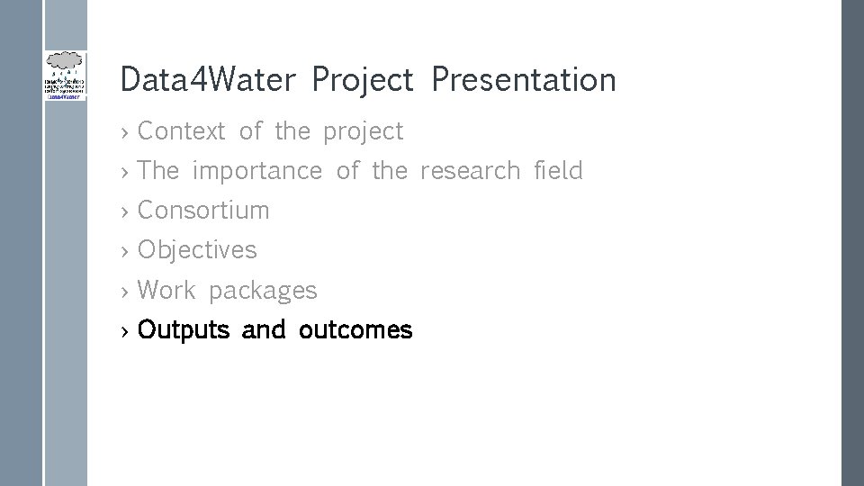 Data 4 Water Project Presentation › Context of the project › The importance of