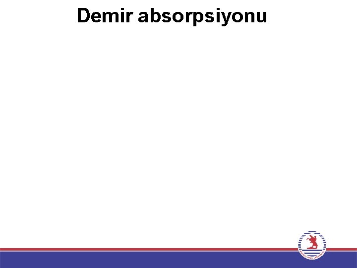 Demir absorpsiyonu 