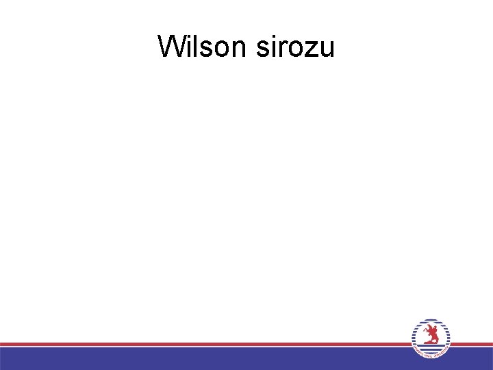 Wilson sirozu 