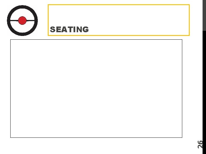 26 SEATING 