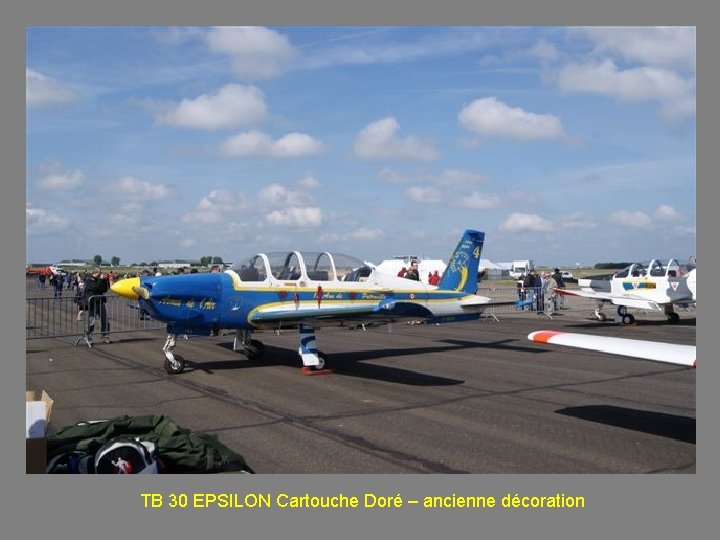 TB 30 EPSILON Cartouche Doré – ancienne décoration 