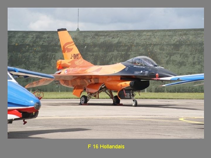 F 16 Hollandais 