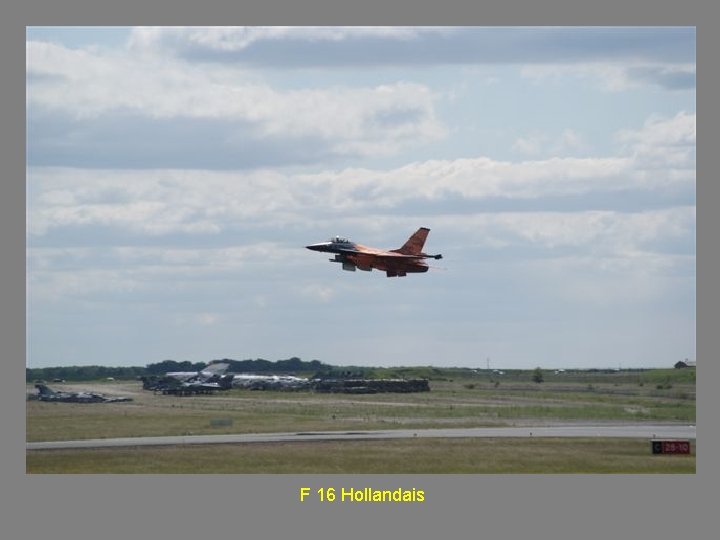 F 16 Hollandais 
