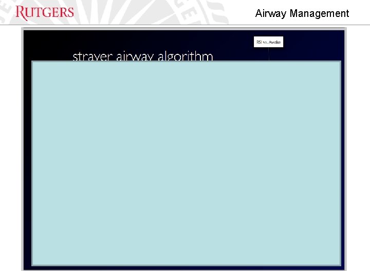 Airway Management RWJ EM 