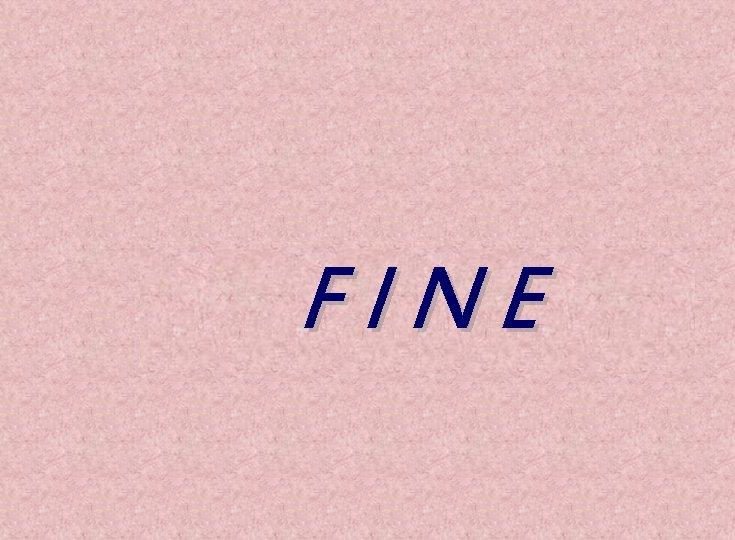 FINE 