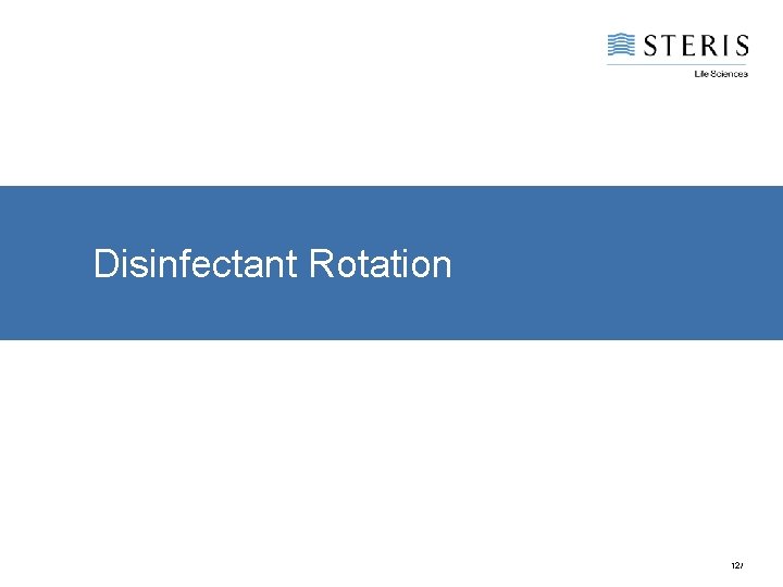 Disinfectant Rotation 12/ 