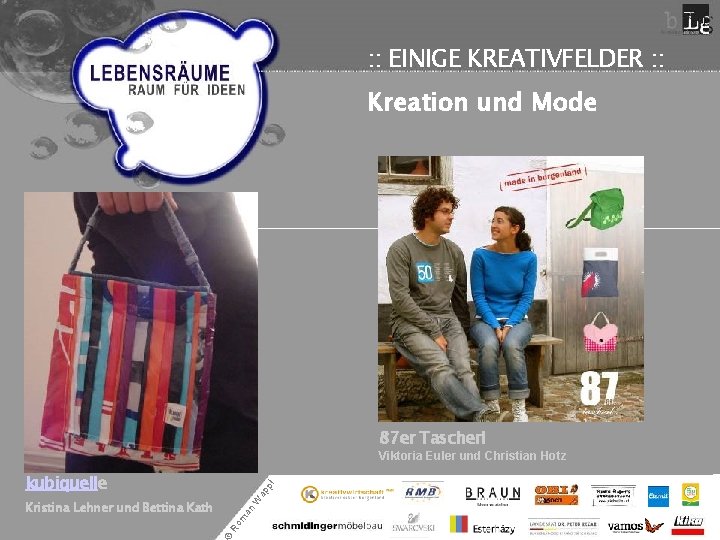 : : EINIGE KREATIVFELDER : : Kreation und Mode 87 er Tascherl Viktoria Euler