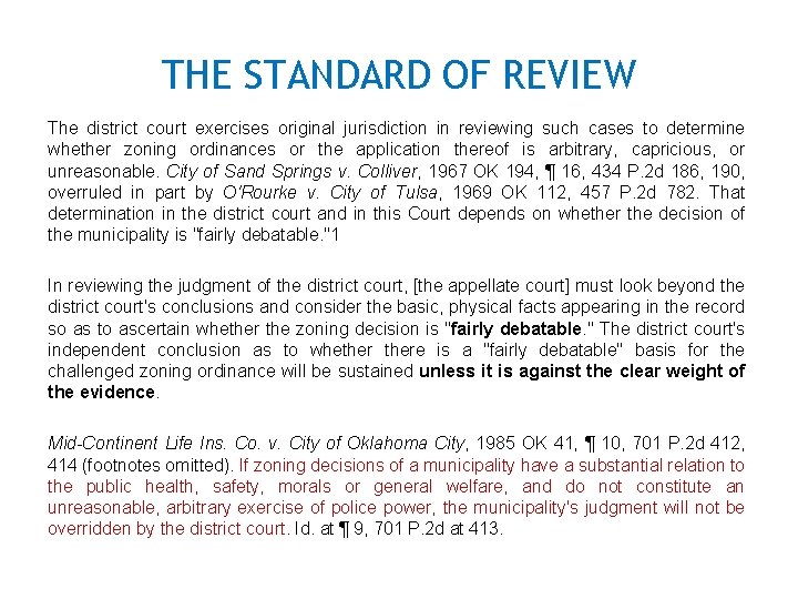 THE STANDARD OF REVIEW The district court exercises original jurisdiction in reviewing such cases