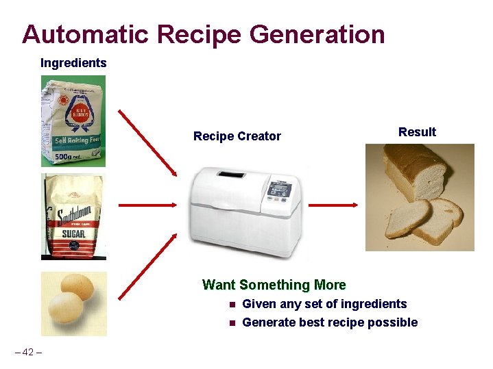 Automatic Recipe Generation Ingredients Recipe Creator Result Want Something More n n – 42