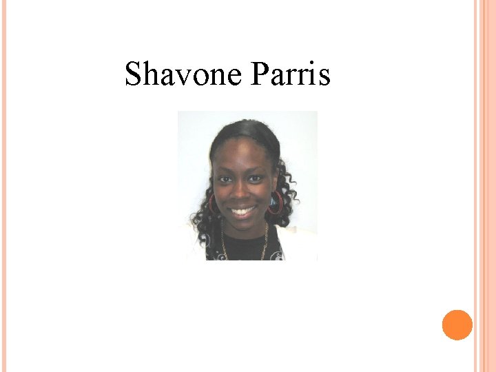 Shavone Parris 