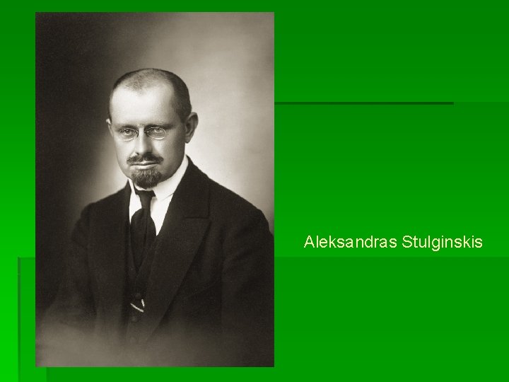 Aleksandras Stulginskis 