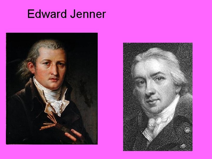 Edward Jenner 