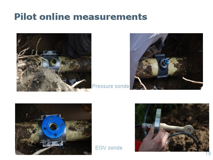 ’’ Pilot online measurements Pressure sonde EGV sonde 19 