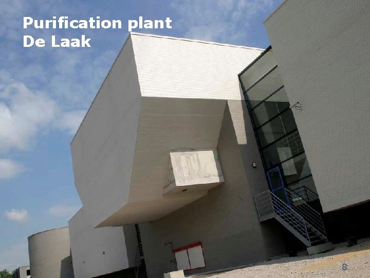 Purification plant De Laak 8 