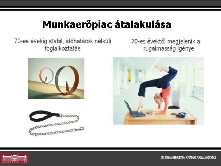 Munkaerőpiac átalakulása 