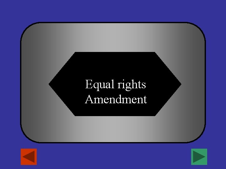 Equal rights Amendment 