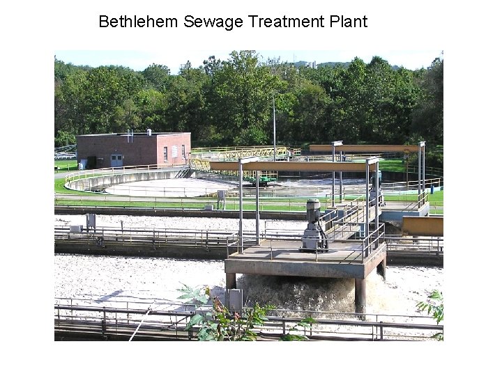 Bethlehem Sewage Treatment Plant 