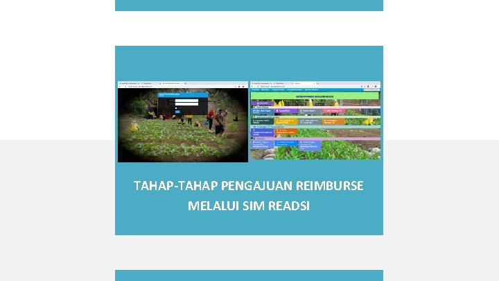 TAHAP-TAHAP PENGAJUAN REIMBURSE MELALUI SIM READSI 