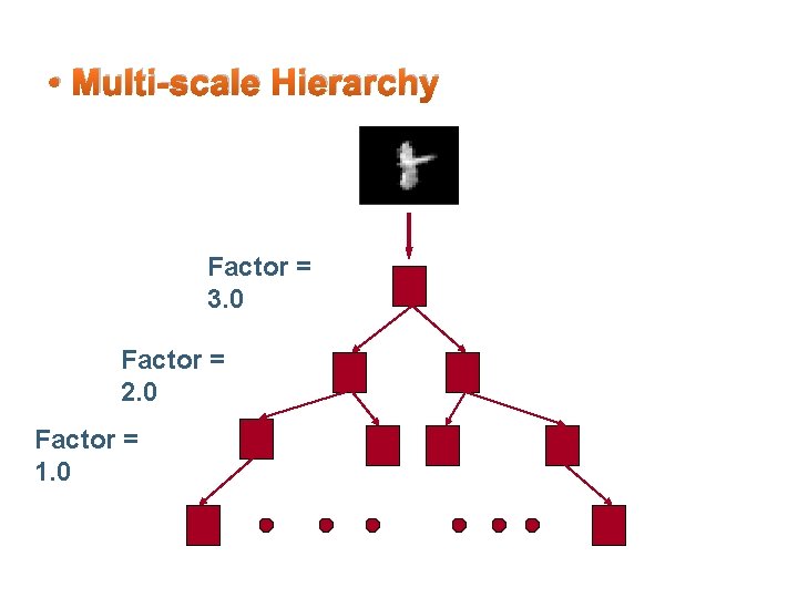  • Multi-scale Hierarchy Factor = 3. 0 Factor = 2. 0 Factor =
