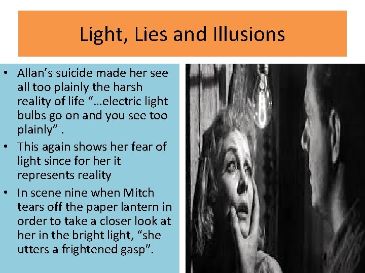 Light, Lies and Illusions • Allan’s suicide made her see all too plainly the Light, Lies and Illusions • Allan’s suicide made her see all too plainly the
